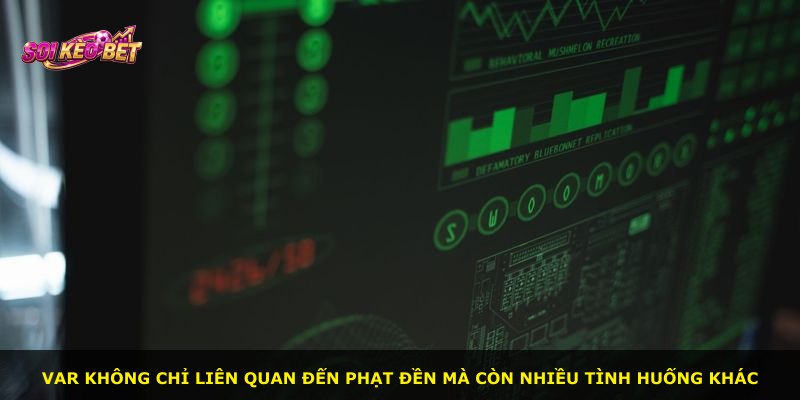 VAR không chỉ liên quan đến phạt đền mà còn nhiều tình huống khác