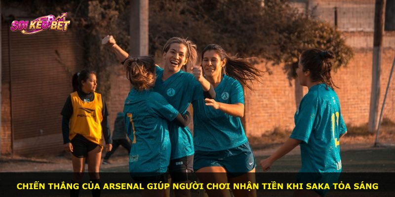 Chiến thắng của Arsenal giúp người chơi nhận tiền khi Saka tỏa sáng
