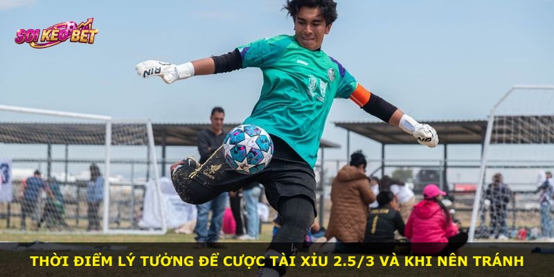 Thời điểm lý tưởng để cược Tài Xỉu 2.5/3 và khi nên tránh