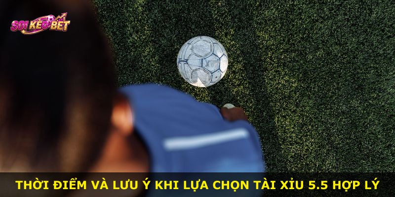 Thời điểm và lưu ý khi lựa chọn Tài Xỉu 5.5 hợp lý